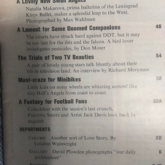 Vintage Life Magazine January 22 1971 Nixon Howard Hughes - Advertising  Autos - Picture 2 of 11